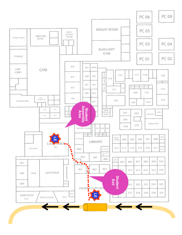 Sample Maps Impacted Site